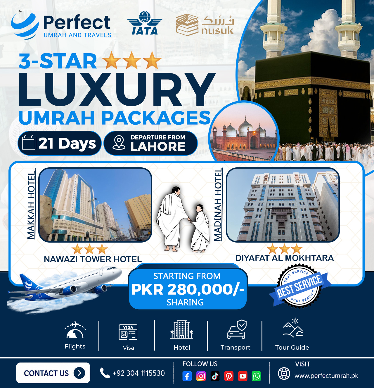 3 Star Luxury Umrah Packages From Karachi